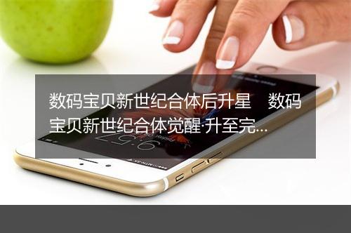 数码宝贝新世纪合体后升星　数码宝贝新世纪合体觉醒·升至完全体